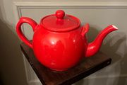 Large Author Wood Tea Pot (vintage)