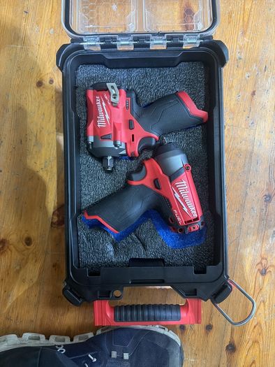 Milwaukee m12 1/2 and 1/4 impact rench