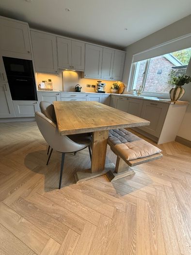Kitchen table & bench