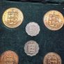 Guernsey Proof 1956 Double Coin Set Scarce Stunning Gem Coins Image 2