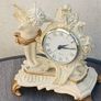 Beautil Vintage Ceramic Angel Clock Image 3
