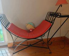 cast iron chair