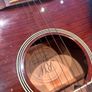 Richwood Artist Series electro-acoustic guitar and case Image 3