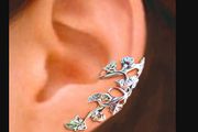 Silver Boho Style Ear Cuff
