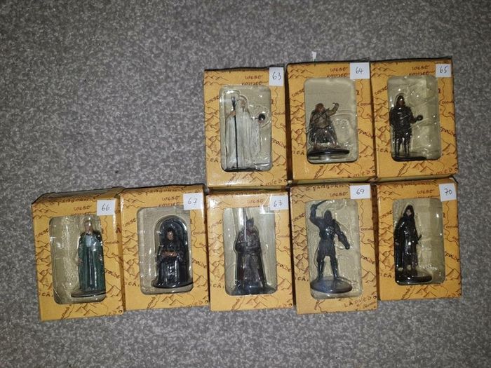 Lord of the Rings (lead) 86 models total.