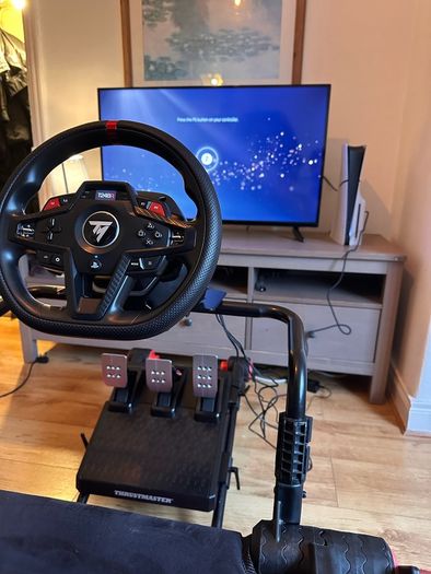 Thrustmaster T248R Racing Wheel & Pedals + Next Level Racing F-GT Lite Cockpit
