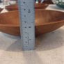 Lovely Set of Four Vintage Mid Century Modern Hand-Carved Wood Nibbles Bowls in Excellent Condition. Image 9