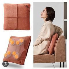 Heated massage cushion