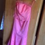Cerise pink dress bodice & skirt Image 2