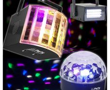 Party 3 Pack LED Light Set