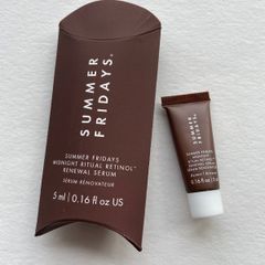 Summer Fridays midnight ritual retinol renewal serum 5 ml