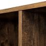 Bookcase, Bookshelf, Storage Shelf with 6 Compartments, Standing Shelf, Cube Shelf, for Living Room, Home Office, Dinning Room, Rustic Brown LBC203BX Image 5