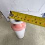Louis Mulcahy Pottery from Dingle Peninsula With Blue With Pink Fuchsia Design Ireland Hand Made Bud Vase Image 5
