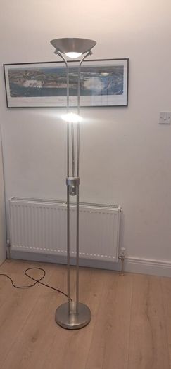 Floor lamp with reader light brand NEW