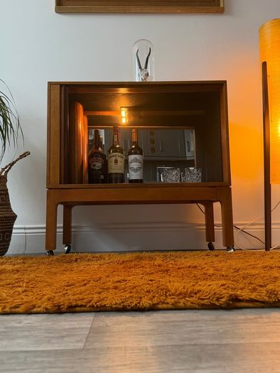 Mid Century Drinks Bar Cabinet