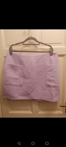 Lilac mini skirt size 18