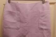 Lilac mini skirt size 18