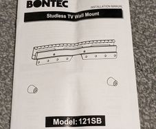 Bontec Studless TV wall bracket