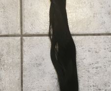 I-tip European hair extensions 1B