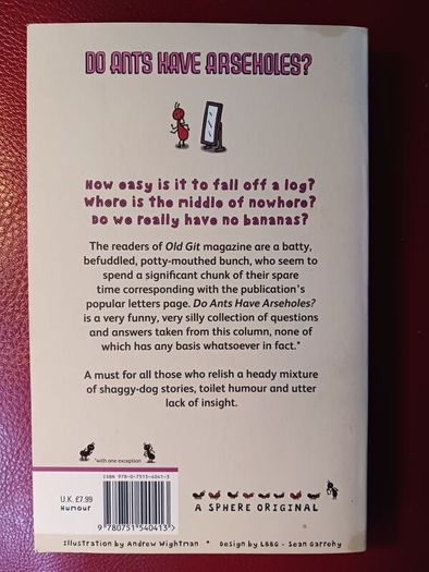 Do Ants Have Arseholes? Jon Butler & Bruno Vincent / 2007