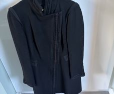 Black Zara Wool Coat