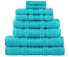 Snoozeville Royal Greek Bath Sheets Aqua
