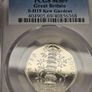 Great Britain 2009 Kew Gardens 50p Coin PCGS MS69 Image 2
