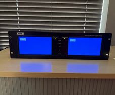 DMT DLD-72 MkII Dual Rackmount 7" Monitor