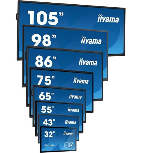 Digital Advertising Screen Full HD, 24/7, Android & Wi-Fi | Iiyama 32"