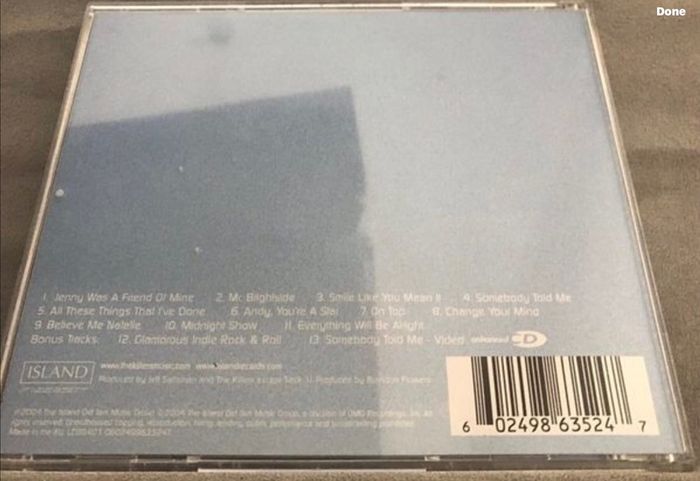 Killers - Hot Fuss    CD