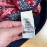 Ted Baker London Glenfer Jacquard Crewneck Sweater Red White Blue - Size 3 - M Image 7