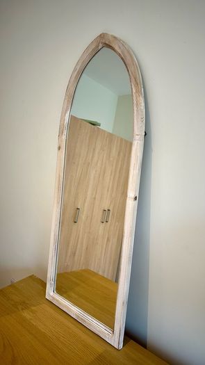 Wooden Gothic Mirror 100cm