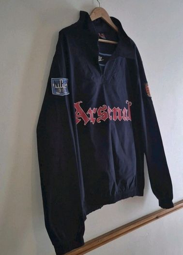 Rare Vintage Arsenal Training Top 1994/95 Navy Size 3XL