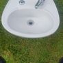 Bathroom sink and tap Image 2