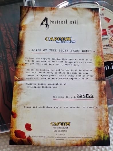 Resident Evil 4 Limited Edition PlayStation2 Ps2 Games Original