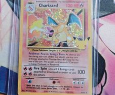 Charizard celebration 25 anniversary Nm