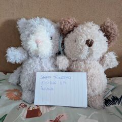 Jellycat Little Pup and Little Kitten BNWT