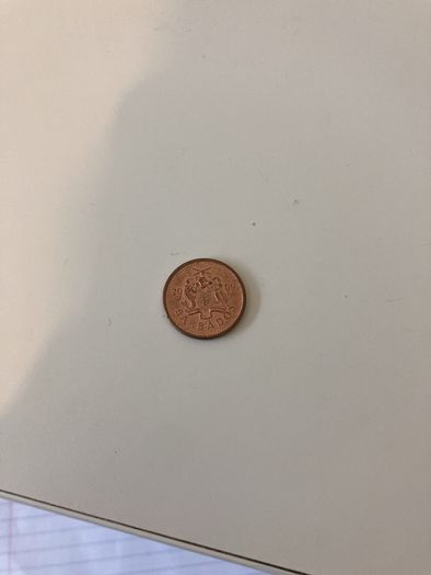 Barbados one cent 2009