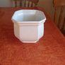 White Ceramic Flower Pot for Sale Image 3