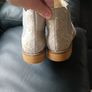 Boutique designer Italian leather Vero Cuoio shoes ankle Chelsea boots diamante 3 36 Image 3