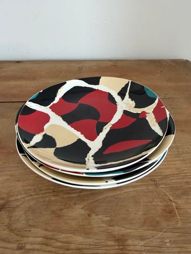 Diane Von Furstenberg side plates x4