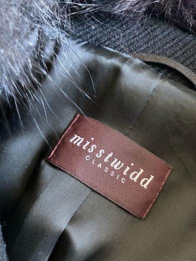 Vintage Italian Misstwidd Classic Wool Coat Size L