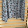 skirt Fransa asymmetrical powder blue floral skirt size small 10/12 Image 2