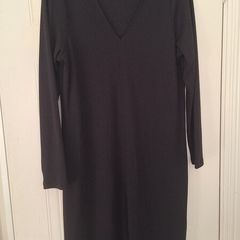 Black Marks and Spencer midi dress