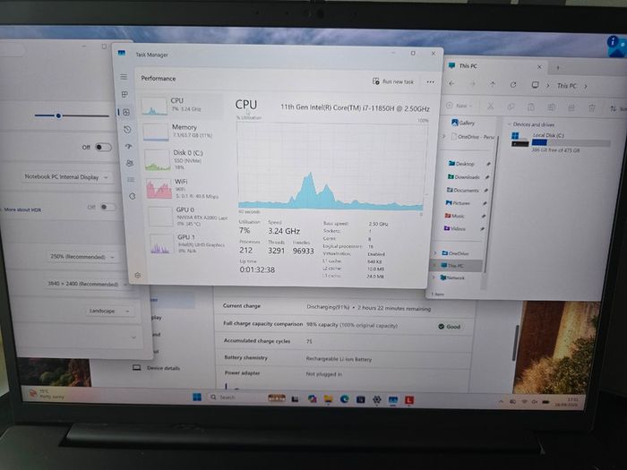 Lenovo Thinkpad P1 Gen 4 i7-11850H | 64GB | A2000 | 512GB | 4k