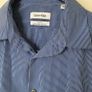 calvin klein slim fit size large 15.5 blue pin Image 3