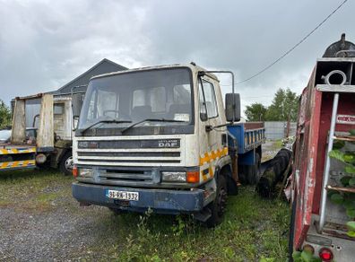 Leyland Daf 45/130 Turbo with Crane and tipper