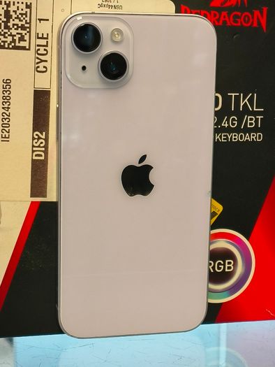 Apple iPhone 14 Plus 128GB Factory Unlocked Light Purple (New Battery: 100%)