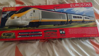 Hornby R1071 Eurostar Complete Boxed Train Set Tested & Working