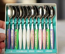 Vintage teaspoons Japan